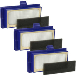 Vhbw - Kit Filtre remplacement pour Rowenta ZR710101 pour aspirateur-robot - 6x Filtre rechange (filtre hepa, filtre en mousse)