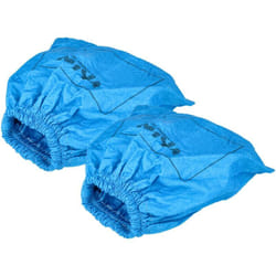 2x Filtre textiles compatible avec Kärcher a 2004, a 2003, a 1001, A2000 aspirateur sec et humide - Sac filtrant, lavable bleu - Vhbw