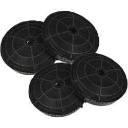 Vhbw - 4x Filtres à charbon actif compatible avec Elica bloom BL/A/85, belt WH/F/80 PRF0038443C, belt WH/F/80 hotte aspirante - 17,2 cm