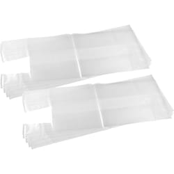 Vhbw - 10x Sacs compatible avec Dustcontrol dc f 2800 aspirateur - polyéthylène, 55cm x 44cm incolore
