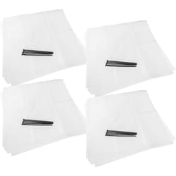 20x Sacs pour sciures remplacement pour Festool ENS-VA-20/10 pour aspirateur à sciures, dépoussiéreur - Lot de sacs d'aspiration en polyéthylène