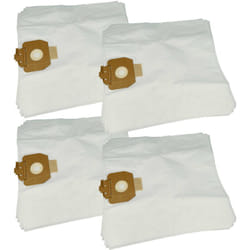 Vhbw - 20x Sacs compatible avec Sprintus ares aspirateur - microfibre non tissée, 43cm x 41cm blanc