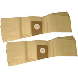 Vhbw - 10x Sacs compatible avec Hako Supervac d 5, 7206-00, Cleanserv vd 5 aspirateur - papier filtre, 63cm x 15cm marron