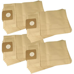 Vhbw - 20x Sacs compatible avec Taski Baby Bora 8500.600, 822, 6501, 4T79, 479 aspirateur - papier filtre, ta 1, 40cm x 24cm marron