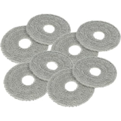 Vhbw - 8x compatible avec Xiaomi S20+, X10+ aspirateur robot - Lingettes tampon - tampon microfibre