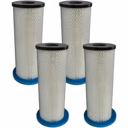vhbw - the clever way Set de 4x filtre HEPA pour votre aspirateur, robot aspirateur ou nettoyeur vapeur - Gardez la puissance ...