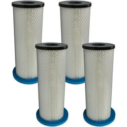 4x filtre compatible avec Husqvarna S26, S13, S36 aspirateur - filtre hepa bleu / blanc - Vhbw