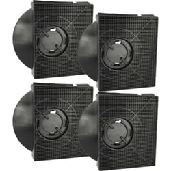Vhbw - 4x Filtres à charbon actif compatible avec Elica PRF0121068A, PRF0114645, PRF0121068, PRF0104624A hotte aspirante - 21,3 x 20,7 x 4,1 cm