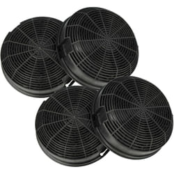 Vhbw - 4x Filtres à charbon actif compatible avec Faure FHC60131X, FHC90131N, FHC60131N, FHC60131W, fhc 60131N, fhc 60131X hotte aspirante - 15,3 cm