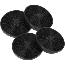 Vhbw - 4x Filtres à charbon actif compatible avec Candy CCE16X, CCE119X, CCE16/1X, CBT9240X, CCE116X, CBT6324X, CCE19/1X, CCE19X hotte aspirante