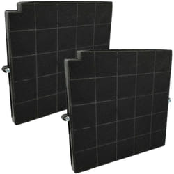 2x Filtres à charbon actif compatible avec Arthur Martin F39 pb, F39C 90 se, F39CSE60LED, F39CSE90LED hotte aspirante - 26,5 x 25,8 x 1,8 cm - Vhbw