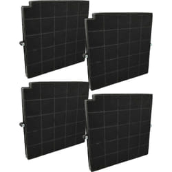 4x Filtres à charbon actif compatible avec Arthur Martin sahel 881552 F39C 60 S4 hotte aspirante - 26,5 x 25,8 x 1,8 cm - Vhbw