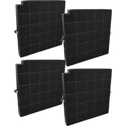 4x Filtres à charbon actif compatible avec Arthur Martin solanus 881468, solanus 881469 hotte aspirante - 26,5 x 25,8 x 1,8 cm - Vhbw