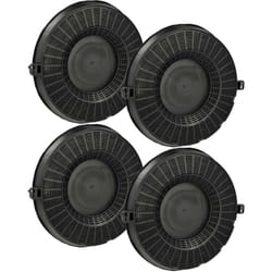 Vhbw - 4x Filtres à charbon actif compatible avec Candy CFT62/2N, CFT62/2W, CFT62/2X, CFT620, CFT910/2SX, CFT922W, CTF620/2W hotte aspirante