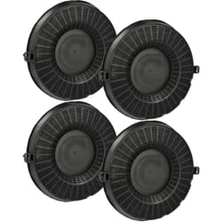 Vhbw - 4x Filtres à charbon actif compatible avec Hotpoint hsl 66 f ls w - F15573 5, hslmo 66F ls w - F155894 hotte aspirante