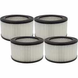 vhbw - the clever way Set de 4x filtre HEPA pour votre aspirateur de cendres - Gardez la puissance d'aspiration en changeant  ...