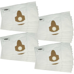 20x Sacs remplacement pour Einhell 23.421.30, 23.511.52, h-ns 1250, b-nt 1250 pour aspirateur - microfibre non tissée, 58cm x 31,5cm blanc - Vhbw