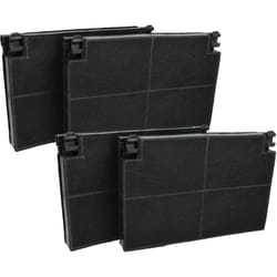 4x Filtres à charbon actif remplacement pour Progress MCFE16 pour hotte aspirante - Vhbw