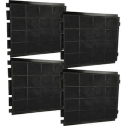 Vhbw - 4x Filtres à charbon actif compatible avec Airforce concrete 875300, EG1817 F181 tlc 5DB96450, EG1819 5DB95761, EG1818 5DB96451 hotte aspirante