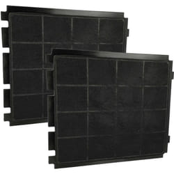 Vhbw - 2x Filtres à charbon actif compatible avec Airforce concrete Gabrielle, F181 villa 875770, HLAMP021 hotte aspirante