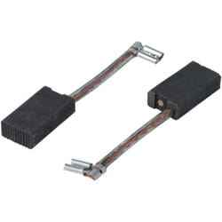 Vhbw - 2x balais charbon 6,2 x 12,5 x 23 mm remplace Bosch 1.609.B06.661, 1609B06661, 4059952506579 pour scie à onglet, tronçonneuse