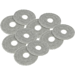 Vhbw - 10x compatible avec Dreame X40 Ultra aspirateur robot - Lingettes tampon - chiffon en microfibre