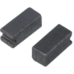 Vhbw - 2x balais charbon 5 x 5 x 10 mm compatible avec Stiga Autoclip 221, 223, 325, M5, M7, 127, 125, M3 tondeuse robot, tondeuse robot