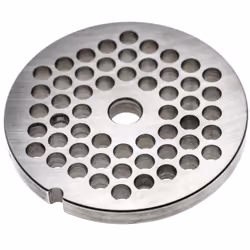 vhbw - the clever way Grille de hachoir à viande de rechange - Diamètre de la grille : 99,5mm - Diamètre du trou central : 13 ...