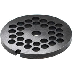 Grille taille 32 compatible avec Caso hachoir à viande - Diamètre des trous 10mm, trou central 13,4mm, acier - Vhbw