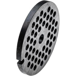 Grille taille 32 compatible avec Fama hachoir à viande - Diamètre des trous 8mm, trou central 13,4mm, acier - Vhbw