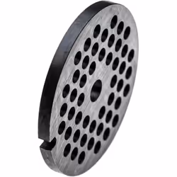 vhbw - the clever way Grille de hachoir à viande de rechange - Diamètre de la grille : 99,5mm - Diamètre du trou central : 13 ...