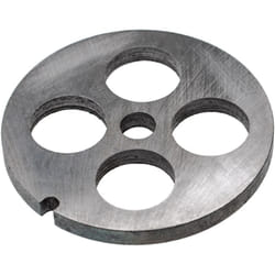 vhbw Grille taille 32 compatible avec KBS hachoir à viande - Diamètre des trous 28mm, trou central 13,4mm, acier