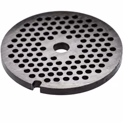 vhbw - the clever way Grille de hachoir à viande de rechange - Diamètre de la grille : 99,5mm - Diamètre du trou central : 13 ...