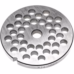 vhbw - the clever way Grille de hachoir à viande de rechange - Diamètre de la grille : 99,5mm - Diamètre du trou central : 13 ...