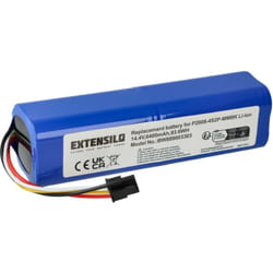 Batterie compatible avec Xiaomi Roborock S7 Pro Ultra, S7 MaxV Ultra, S7 S70 S702-00 robot électroménager (6400mAh, 14,4V, Li-ion) - Extensilo