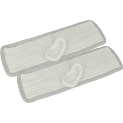 vhbw 4x Housses de rechange remplacement pour Dirt Devil 0380005 pour nettoyeur à vapeur - 2x housse en coton, 2x serpillière