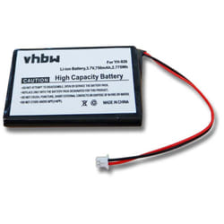 Vhbw - Batterie remplacement pour Samsung PPSB0502 pour lecteur de musique MP3 (750mAh, 3,7V, Li-ion)