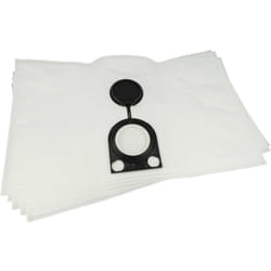 5x Sacs compatible avec Starmix eSwift 1220 hk, as 1220 p Plus aspirateur - microfibre non tissée, volume de 20 l, 31cm x 51cm blanc - Vhbw