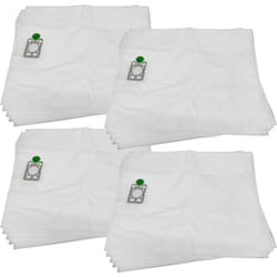 20x Sacs compatible avec Numatic NVDQ900, NVD750, NVD750S, NVQ900, NV750, WV570 aspirateur - microfibre non tissée, 76cm x 63cm blanc - Vhbw