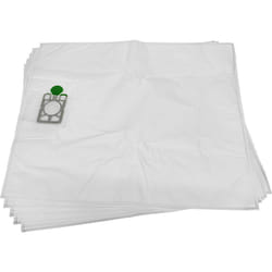 vhbw 5x Sacs compatible avec Numatic NVDQ900, NVD750, NVD750S, NVQ900, NV750, WV570 aspirateur - microfibre non tissée, 76cm x 63cm blanc