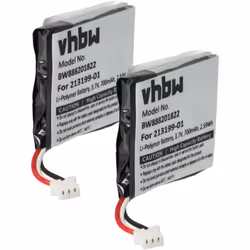 vhbw - the clever way - Batterie de rechange de haute qualité avec une grande autonomie et compatible avec votre casque audi  ...