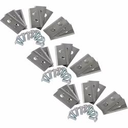 vhbw - the clever way Lames de couteaux de rechange ultra tranchantes pour tondeuse à gazon ou tondeuse-robot - Compatibles a ...