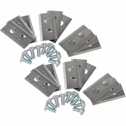 vhbw - the clever way Lames de couteaux de rechange ultra tranchantes pour tondeuse à gazon ou tondeuse-robot - Compatibles a ...