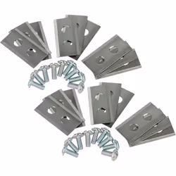 vhbw - the clever way Lames de couteaux de rechange ultra tranchantes pour tondeuse à gazon ou tondeuse-robot - Compatibles a ...