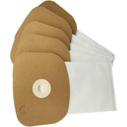 Vhbw - 5x Sacs remplacement pour Sprintus 119102 pour aspirateur - microfibre non tissée, 36cm x 17cm blanc