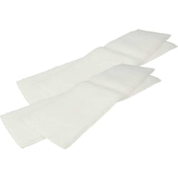 Vhbw - 4x Housses de rechange compatible avec Kärcher sc 1402, sc 1402 b, sc 1502 nettoyeur à vapeur - serpillère douce 40,5 x 11,15 x 0,3cm
