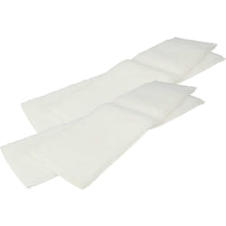 Vhbw - 4x Housses de rechange compatible avec Kärcher si 4 Iron Kit nettoyeur à vapeur - serpillère douce 40,5 x 11,15 x 0,3cm