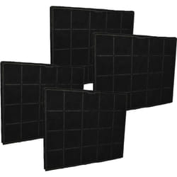 vhbw 4x Filtres à charbon actif compatible avec Electrolux LFT419W, LFT419X, LFT426K, LFT429X, LFT766X, LFT426X, LFT429K, LFT429W hotte aspirante