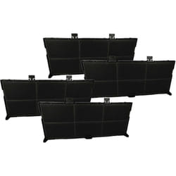 4x Filtres à charbon actif compatible avec Bosch DFR067A51/02, DFR067A51/01, DFR067A5003, DFR067A5001, DFR067A52, DFR067A51/03 hotte aspirante - Vhbw