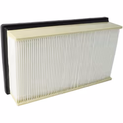 vhbw - the clever way Filtre plissé plat pour votre aspirateur sec et humide - Finition sur mesure pour un changement du filt ...